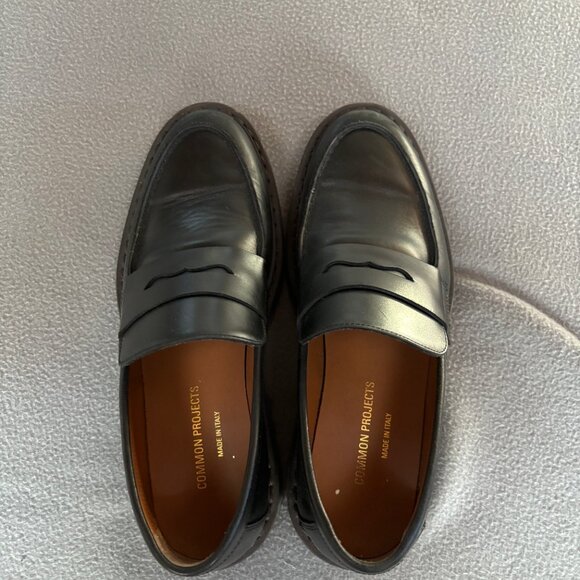 Common Projects - Black Loafers - Size 9